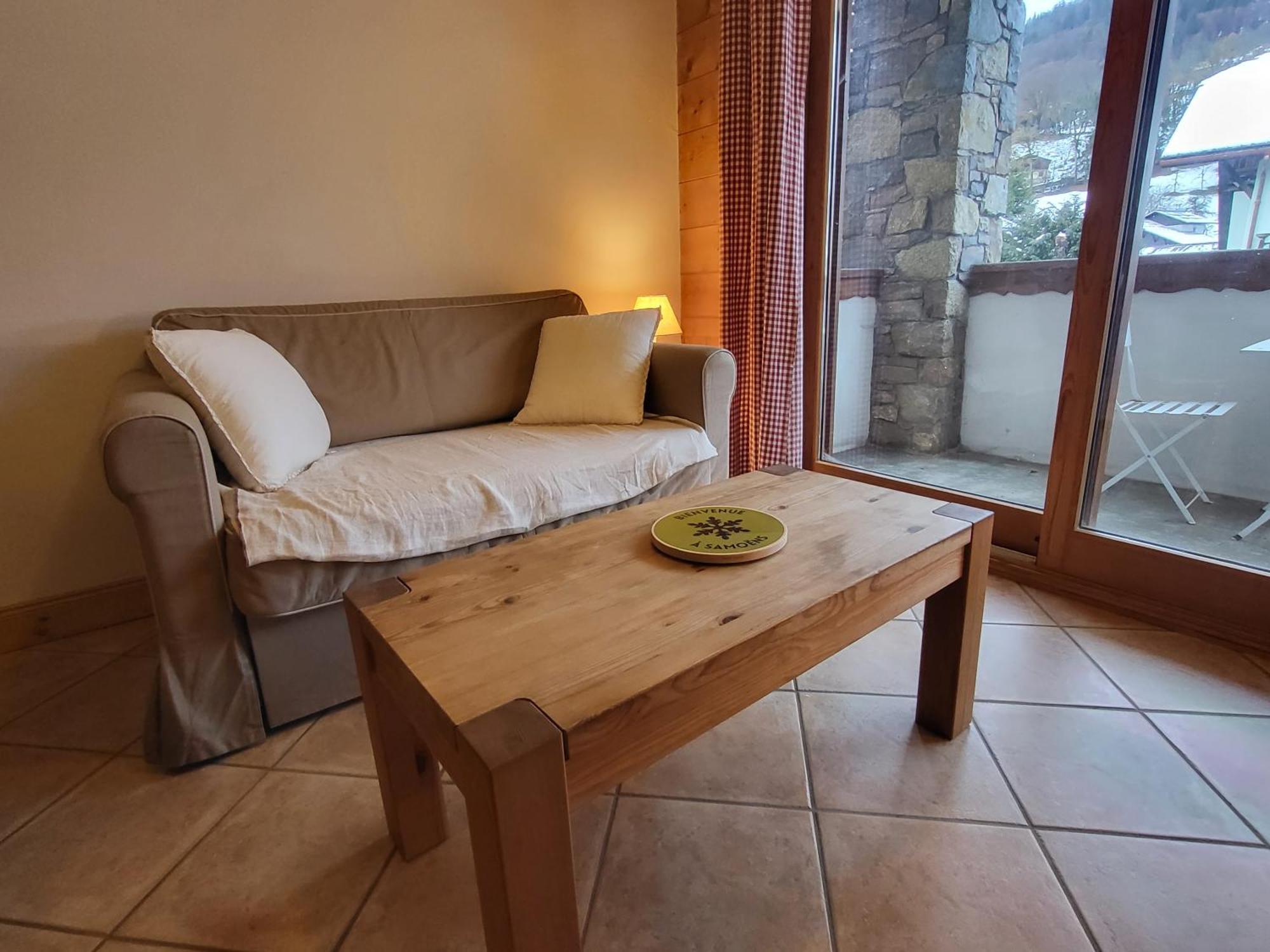 Ecrins A4, 1 Bedroom Apartment With Bunk Room, Central Samoëns Kültér fotó