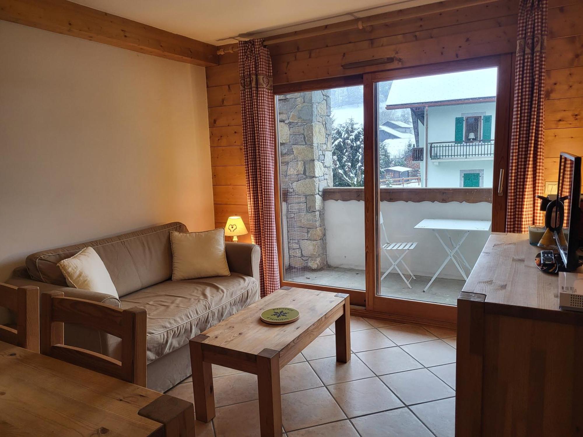 Ecrins A4, 1 Bedroom Apartment With Bunk Room, Central Samoëns Kültér fotó